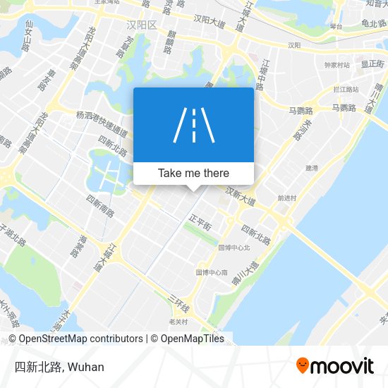 四新北路 map