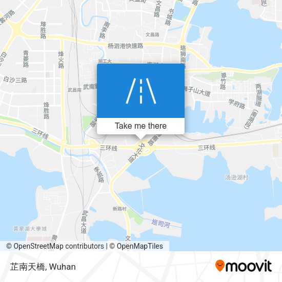 芷南天橋 map