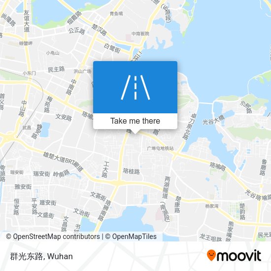 群光东路 map