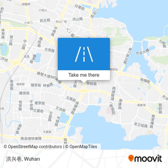 洪兴巷 map