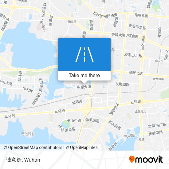 诚意街 map