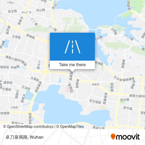 卓刀泉南路 map