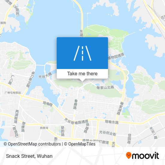 Snack Street map