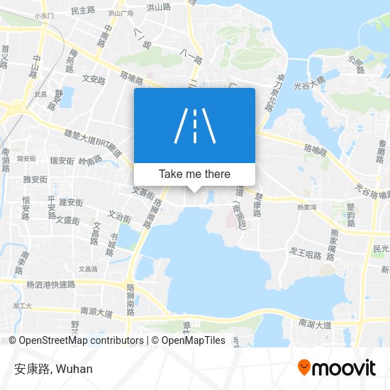安康路 map