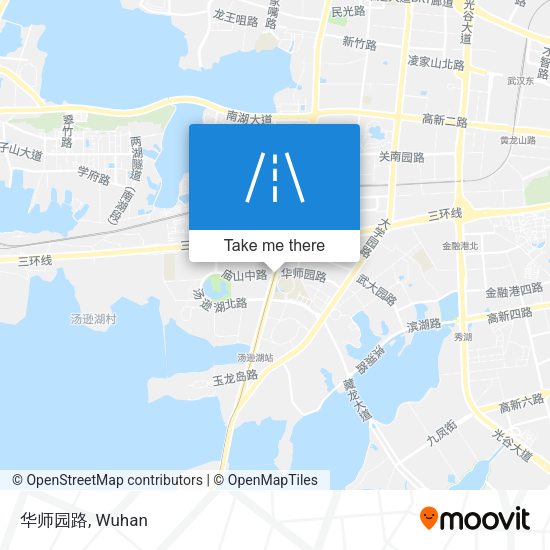 华师园路 map