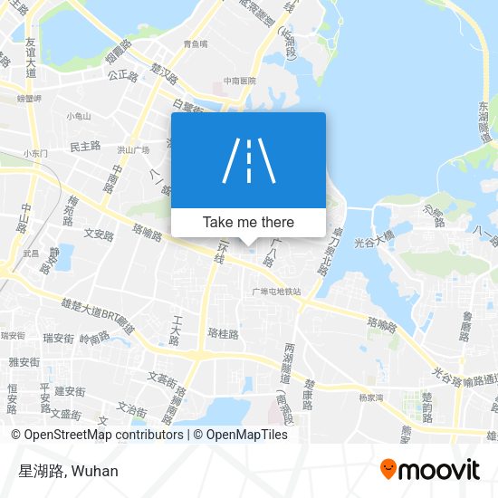 星湖路 map