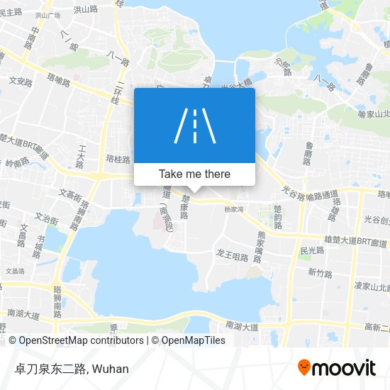 卓刀泉东二路 map
