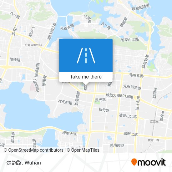 楚韵路 map