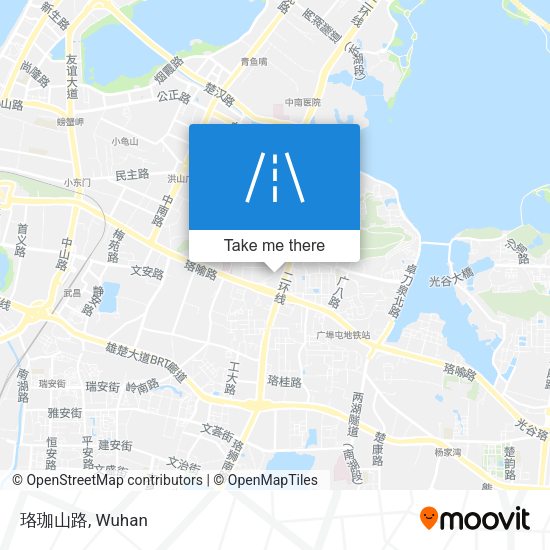 珞珈山路 map