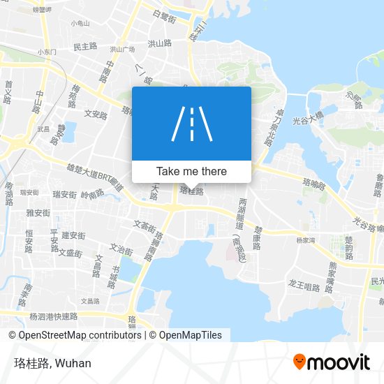 珞桂路 map