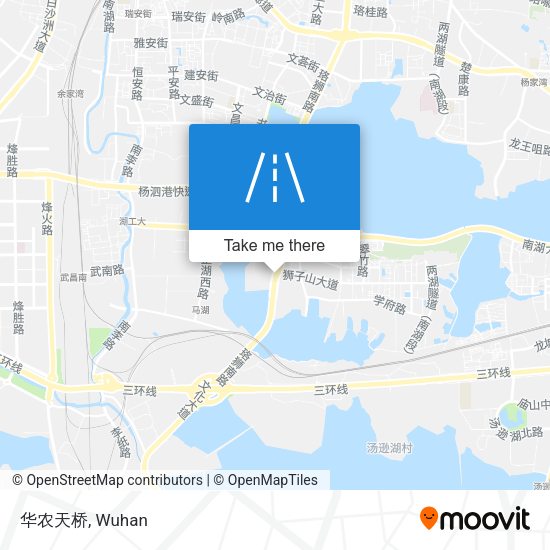 华农天桥 map
