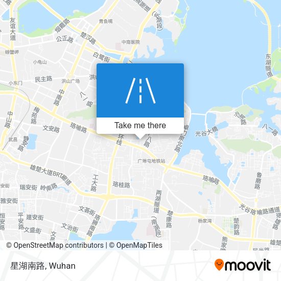 星湖南路 map