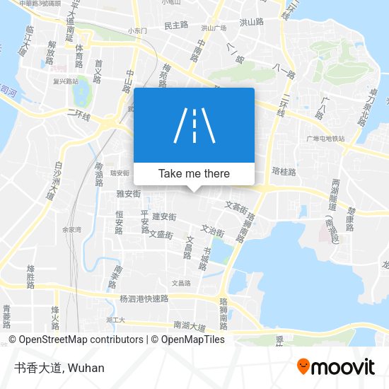 书香大道 map