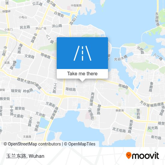 玉兰东路 map