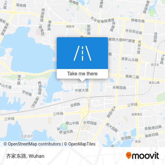 齐家东路 map
