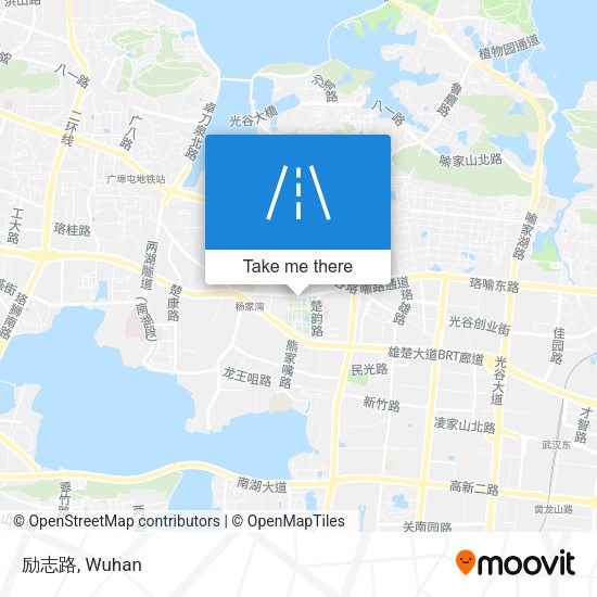 励志路 map