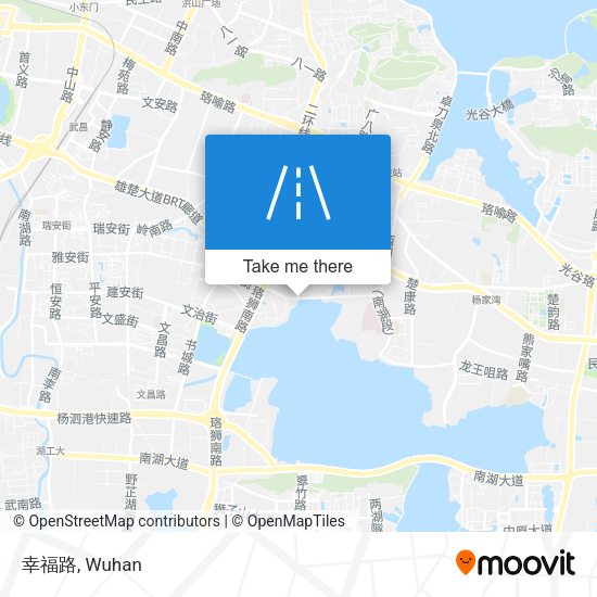 幸福路 map