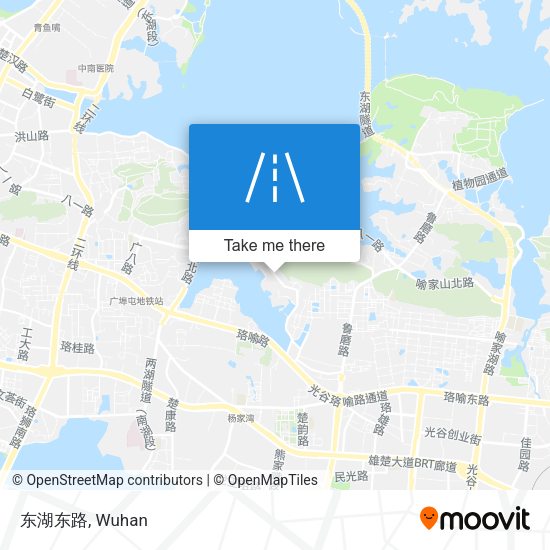 东湖东路 map