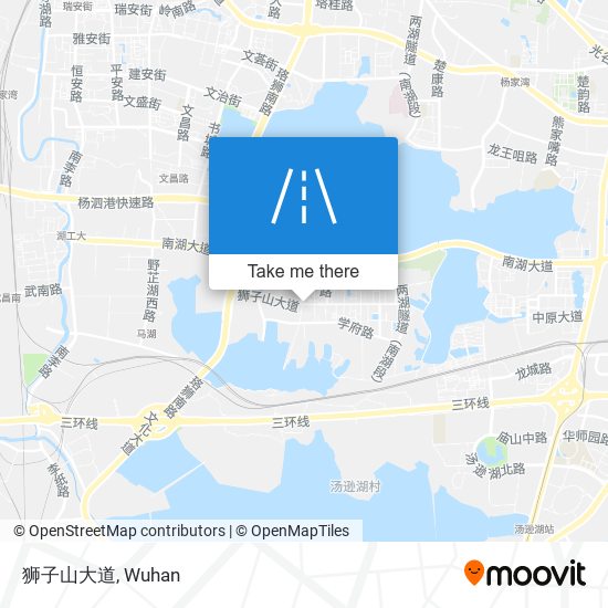 狮子山大道 map