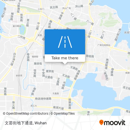 文荟街地下通道 map