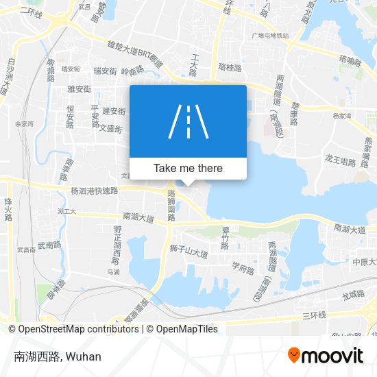 南湖西路 map