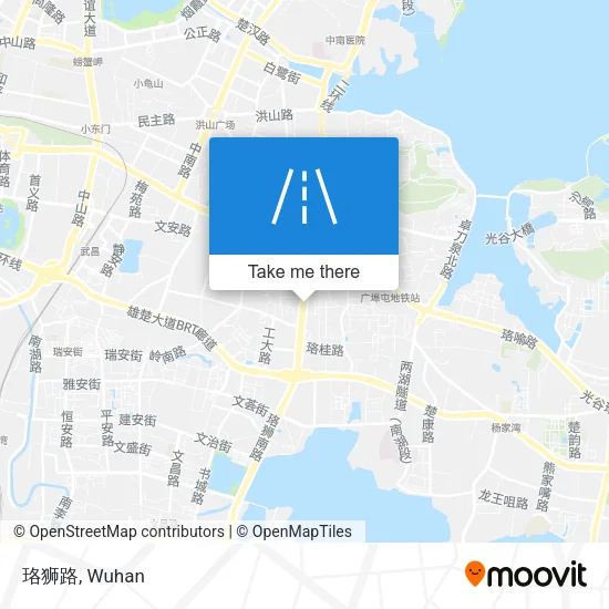 珞狮路 map