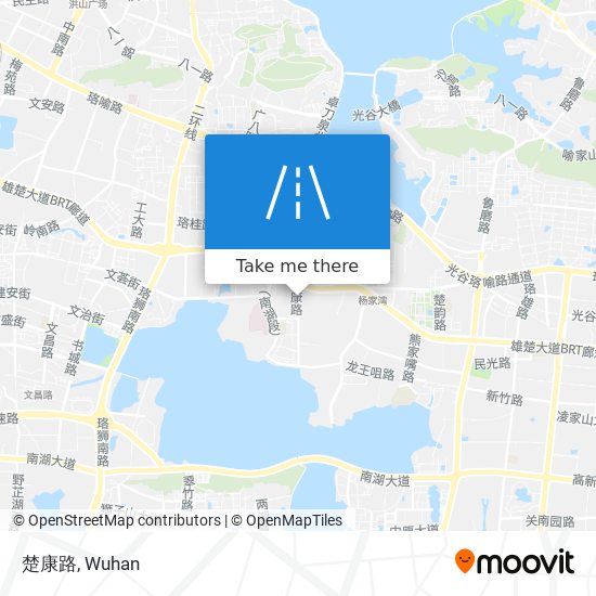 楚康路 map