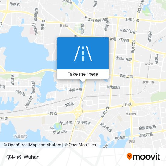 修身路 map