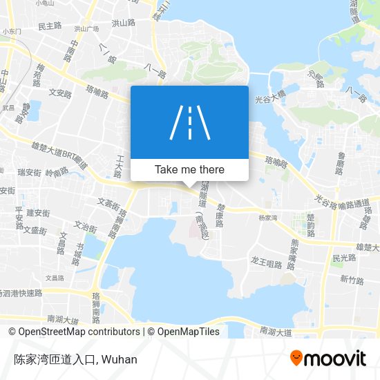 陈家湾匝道入口 map