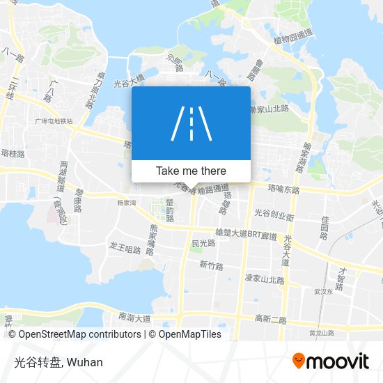 光谷转盘 map