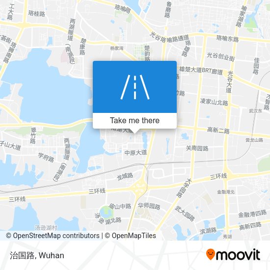 治国路 map