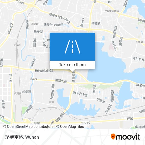 珞狮南路 map