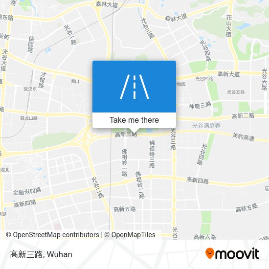 高新三路 map