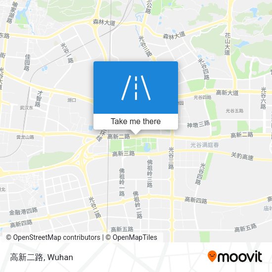高新二路 map