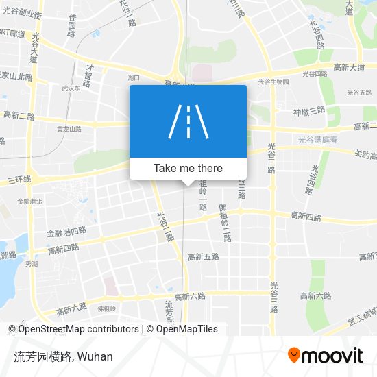 流芳园横路 map