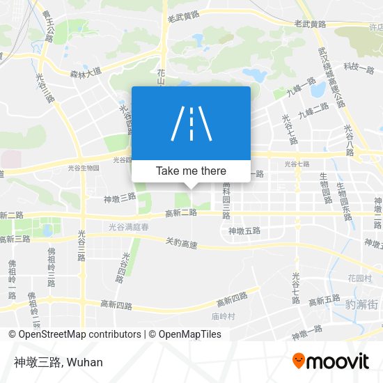 神墩三路 map