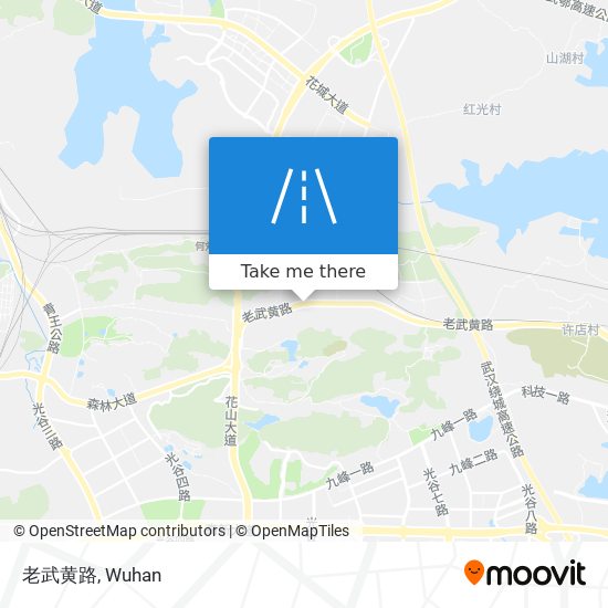 老武黄路 map