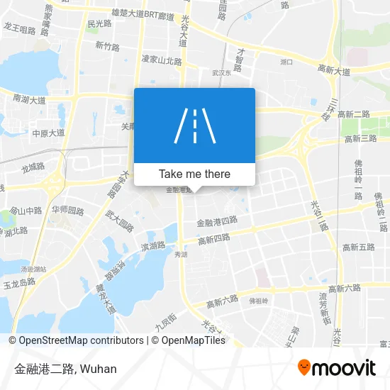 金融港二路 map
