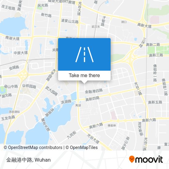 金融港中路 map