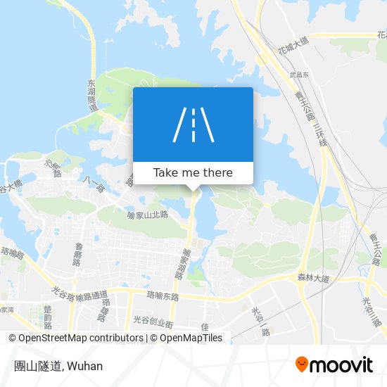 團山隧道 map