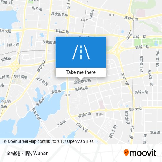 金融港四路 map