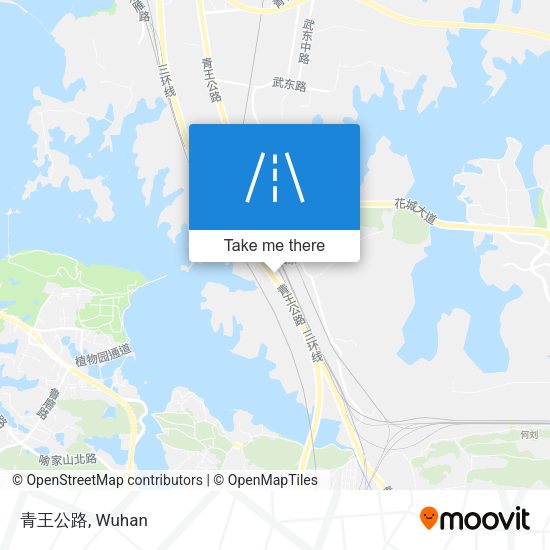 青王公路 map