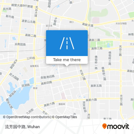 流芳园中路 map