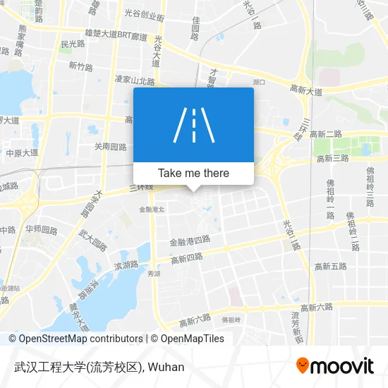武汉工程大学(流芳校区) map