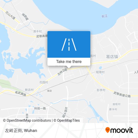 左岭正街 map