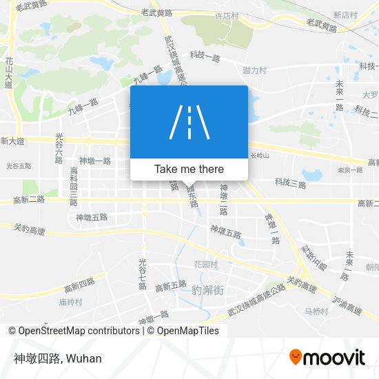 神墩四路 map