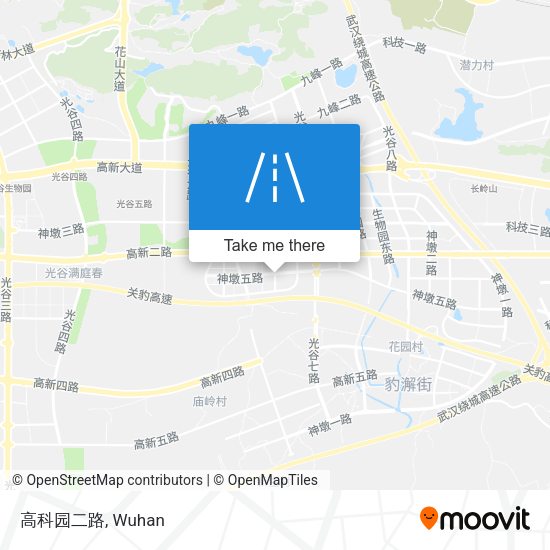 高科园二路 map
