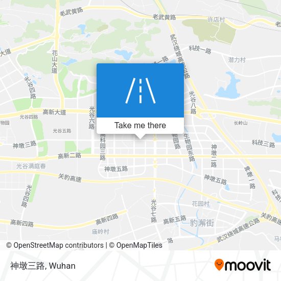 神墩三路 map