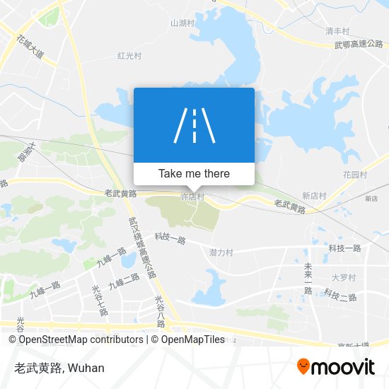 老武黄路 map