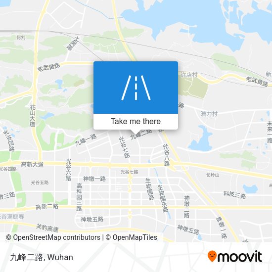 九峰二路 map